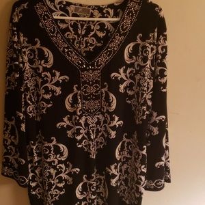 A beautifully designed mid dress